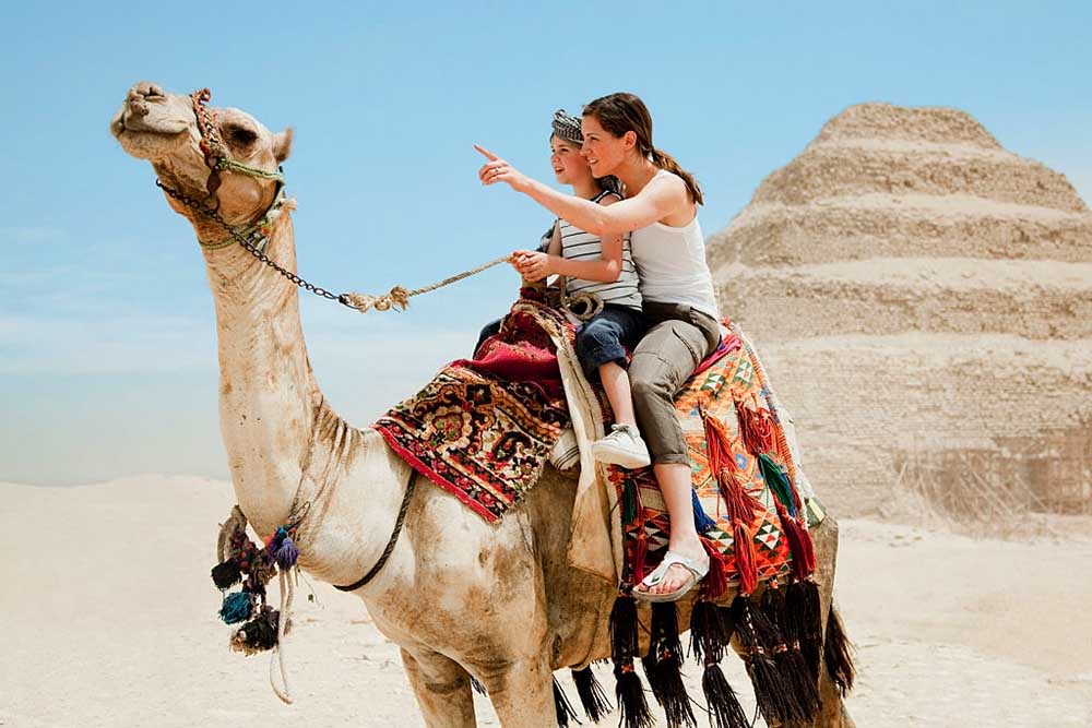 Viajar a Egipto con niños