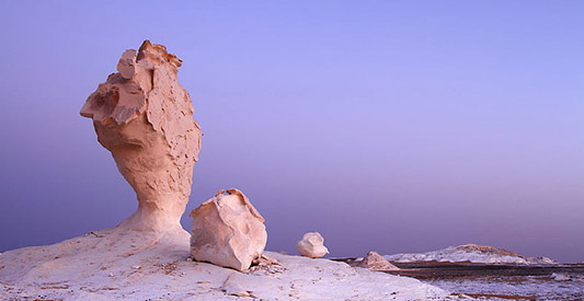 Excursión al desierto blanco de Egipto