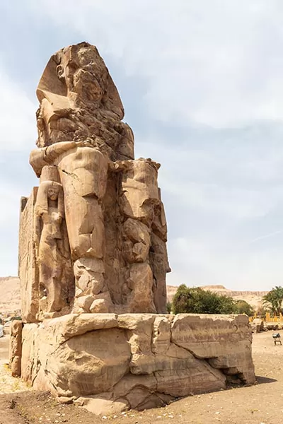 Colosos de Memnon en Asuan