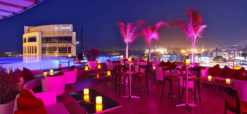 Terraza bar en Amman